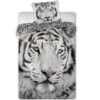 Animal Pictures Tijger - Dekbedovertrek - Eenpersoons - 140 X 200 Cm - Multi