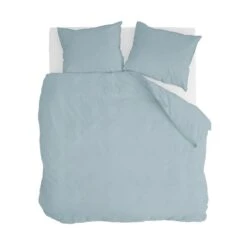 Walra - Dekbedovertrek Vintage Cotton - 200x220 Cm - Jeans Blauw