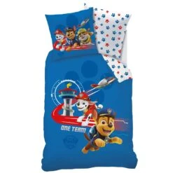 PAW Patrol Kinderdekbedovertrek Ready For Action - 140 X 200 Cm 9 PAW Patrol Kinderdekbedovertrek Ready For Action - 140 X 200 Cm -Leen Bakker Winkel 1742350334 0103