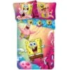SpongeBob Dekbedovertrek Fun - Eenpersoons - 140 X 200 Cm - Multi