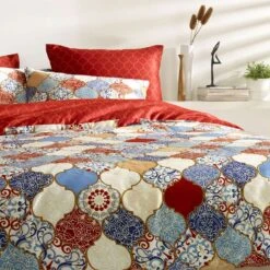 De Witte Lietaer Dekbedovertrek Medina - 200 X 200/220 Cm - Multi -Leen Bakker Winkel 1761337568 0101