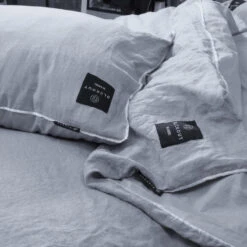 BLCKOUT Ohio - Linnen - Dekbedovertrek - 240x200/220 Cm - Blauw 8 BLCKOUT Ohio - Linnen - Dekbedovertrek - 240x200/220 Cm - Blauw -Leen Bakker Winkel 1772722294 0102