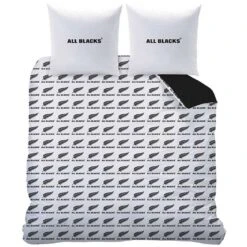 All Blacks Polo - Dekbedovertrek - Lits Jumeaux - 240 X 220 Cm - Zwart -Leen Bakker Winkel 1793433207 0102