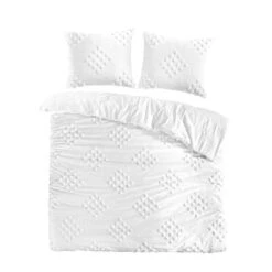 Papillon Deluxe+ Dekbedovertrek Helsinki - 140x200/220 Cm - Wit