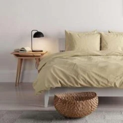 Mistral Home Dekbedovertrek 100% Gewassen Katoen Geel 240x220 Cm -Leen Bakker Winkel 1804986535 0101