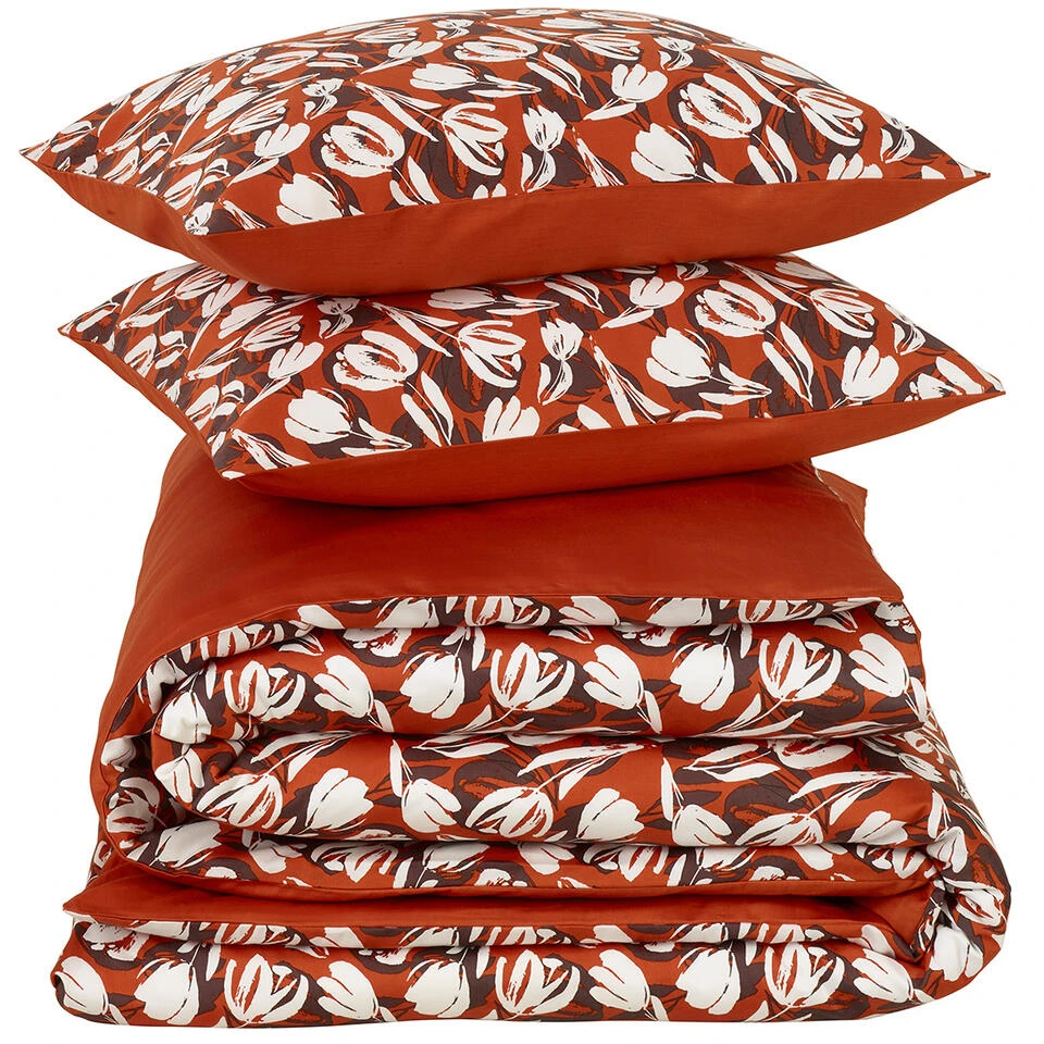 De Witte Lietaer Dekbedovertrek Katoen Tulipa - Hotelmaat - 260 X 240 Cm 4 De Witte Lietaer Dekbedovertrek Katoen Tulipa - Hotelmaat - 260 X 240 Cm - Afbeelding 2