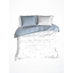 De Witte Lietaer Dekbedovertrek Ave - 200 X 200/220 Cm - Wit