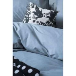 Dindi Home - Dekbedovertrek Plain Beauty - 140x220 Cm - Blauw -Leen Bakker Winkel 1910922472 0103