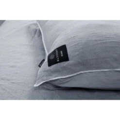 BLCKOUT Ohio - Linnen - Dekbedovertrek - 140x200/220 Cm - Blauw -Leen Bakker Winkel 1914809485 0103