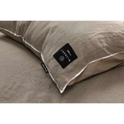 BLCKOUT Ohio - Linnen - Dekbedovertrek - 240x200/220 Cm - Crème -Leen Bakker Winkel 1927124095 0103