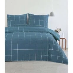 Day Dream Dekbedovertrek Hogan - 140x200/220 Cm - Blauw -Leen Bakker Winkel 1970806683 0101