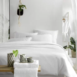 De Witte Lietaer Dekbedovertrek Katoen Satijn Olivia - 200 X 200/220 Cm - Wit 7 De Witte Lietaer Dekbedovertrek Katoen Satijn Olivia - 200 X 200/220 Cm - Wit -Leen Bakker Winkel 1993079754 0101