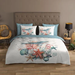 Good Morning Bultrug Walvis Dekbedovertrek Blauw-Lits-jumeaux (240 X 200/220 Cm) 12 Good Morning Bultrug Walvis Dekbedovertrek Blauw-Lits-jumeaux (240 X 200/220 Cm) -Leen Bakker Winkel 1bd9503c2bc54b13a4c5cd398011a574 2