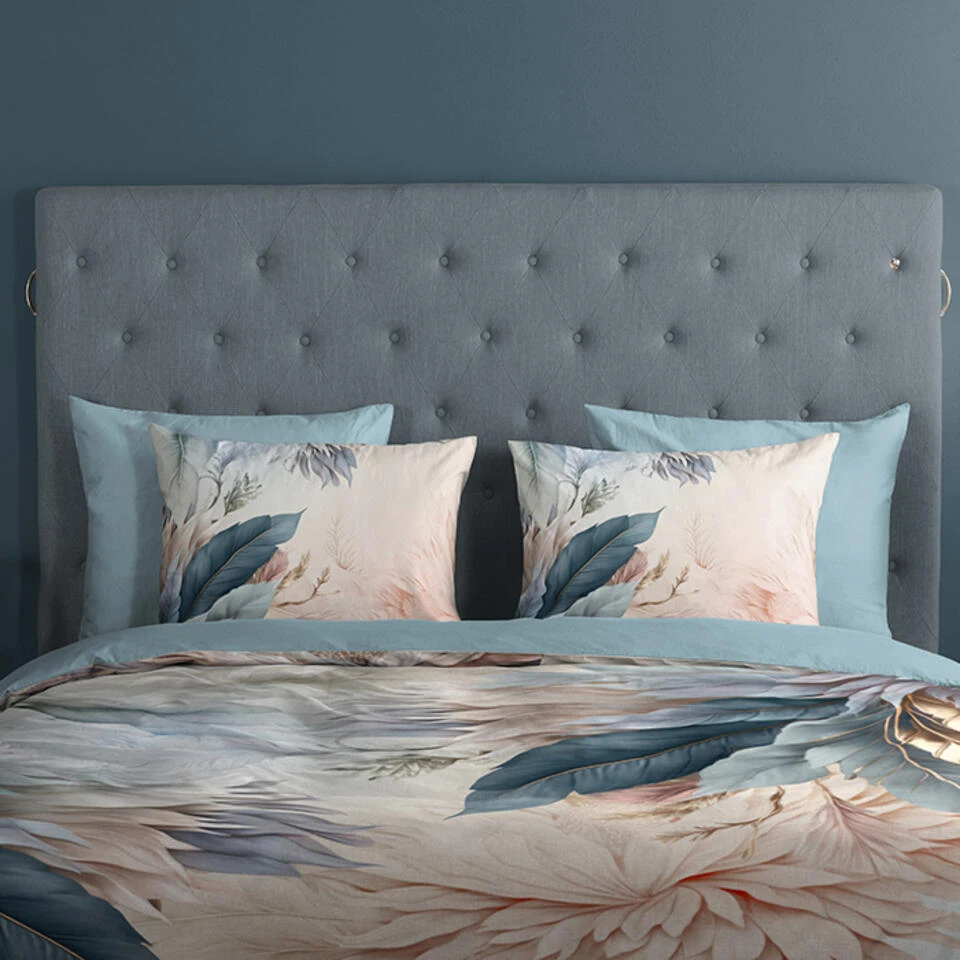 Good Morning Bloemen En Veren Dekbedovertrek Multi-1-persoons (140 X 200/220 Cm) 10 Good Morning Bloemen En Veren Dekbedovertrek Multi-1-persoons (140 X 200/220 Cm) - Afbeelding 8