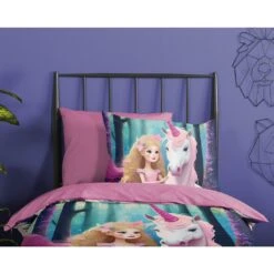 Pure Unicorn Kinderdekbedovertrek Roze -Leen Bakker Winkel 1ec0b53462274f05a89be23c73672239