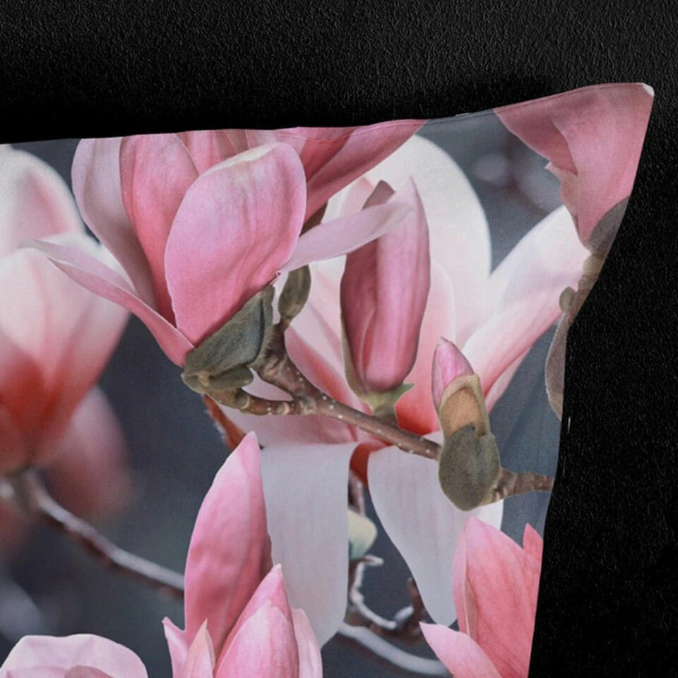 Pure Blossom Dekbedovertrek Antraciet-Lits-jumeaux (240 X 200/220 Cm) 5 Pure Blossom Dekbedovertrek Antraciet-Lits-jumeaux (240 X 200/220 Cm) - Afbeelding 3