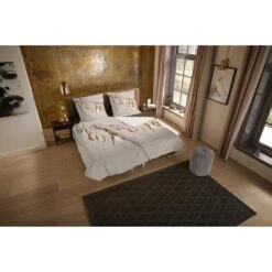 Pure Dekbedovertrek "schelpen" - Zand - (240x200/220 Cm) - Microfiber -Leen Bakker Winkel 2411c87309604d88ae975e3a73fe20d4 2