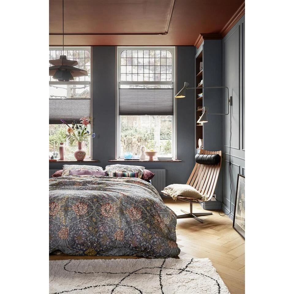 At Home By BeddingHouse Scene Dekbedovertrek - 200x200/220 - Blauw 10 At Home By BeddingHouse Scene Dekbedovertrek - 200x200/220 - Blauw - Afbeelding 8