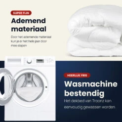 Troonz Dekbed Portofino Royal Enkel - Dekbed 140 X 200 12 Troonz Dekbed Portofino Royal Enkel - Dekbed 140 X 200 -Leen Bakker Winkel 2604be59b782487c9a49e8e8ebe61808