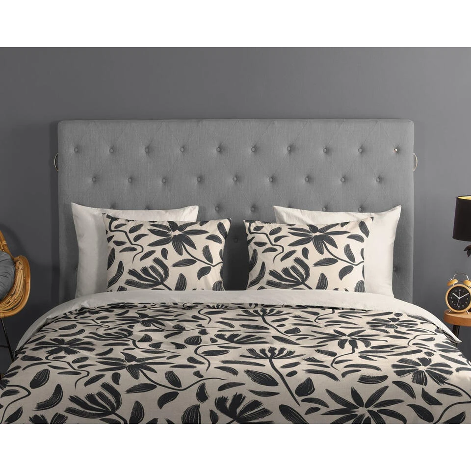 Good Morning Emilia Dekbedovertrek Off-White-1-persoons (140 X 200/220 Cm) 5 Good Morning Emilia Dekbedovertrek Off-White-1-persoons (140 X 200/220 Cm) - Afbeelding 3