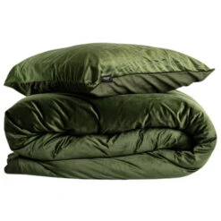 Zavelo Dekbedovertrek Velvet Comfort Groen-1-persoons (140 X 200/220 Cm) -Leen Bakker Winkel 2b13b1a414e146bdad63df56d941310e