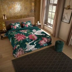 Pure Dekbedovertrek Kraanvogels-2-persoons (200 X 200/220 Cm) -Leen Bakker Winkel 2eaabd3f57c542e894499ec96052fe72