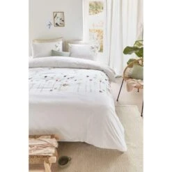 Marjolein Bastin Dekbedovertrek Papilio - Wit - 140x200/220 Cm 7 Marjolein Bastin Dekbedovertrek Papilio - Wit - 140x200/220 Cm -Leen Bakker Winkel 31104327 9050