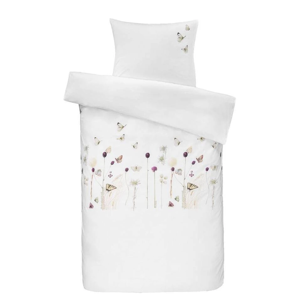 Marjolein Bastin Dekbedovertrek Papilio - Wit - 140x200/220 Cm 3 Marjolein Bastin Dekbedovertrek Papilio - Wit - 140x200/220 Cm