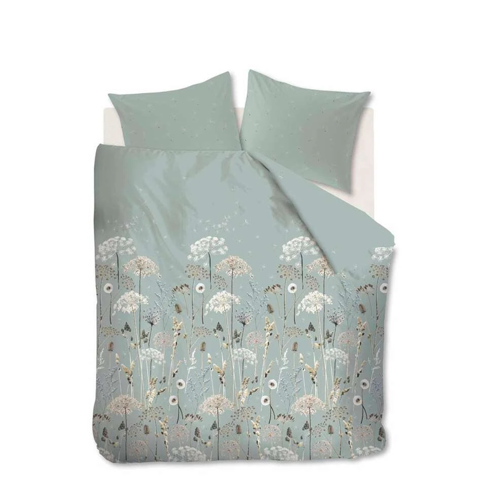 Ariadne At Home Dekbedovertrek Wind - Groen - 200x200/220 Cm 4 Ariadne At Home Dekbedovertrek Wind - Groen - 200x200/220 Cm - Afbeelding 2