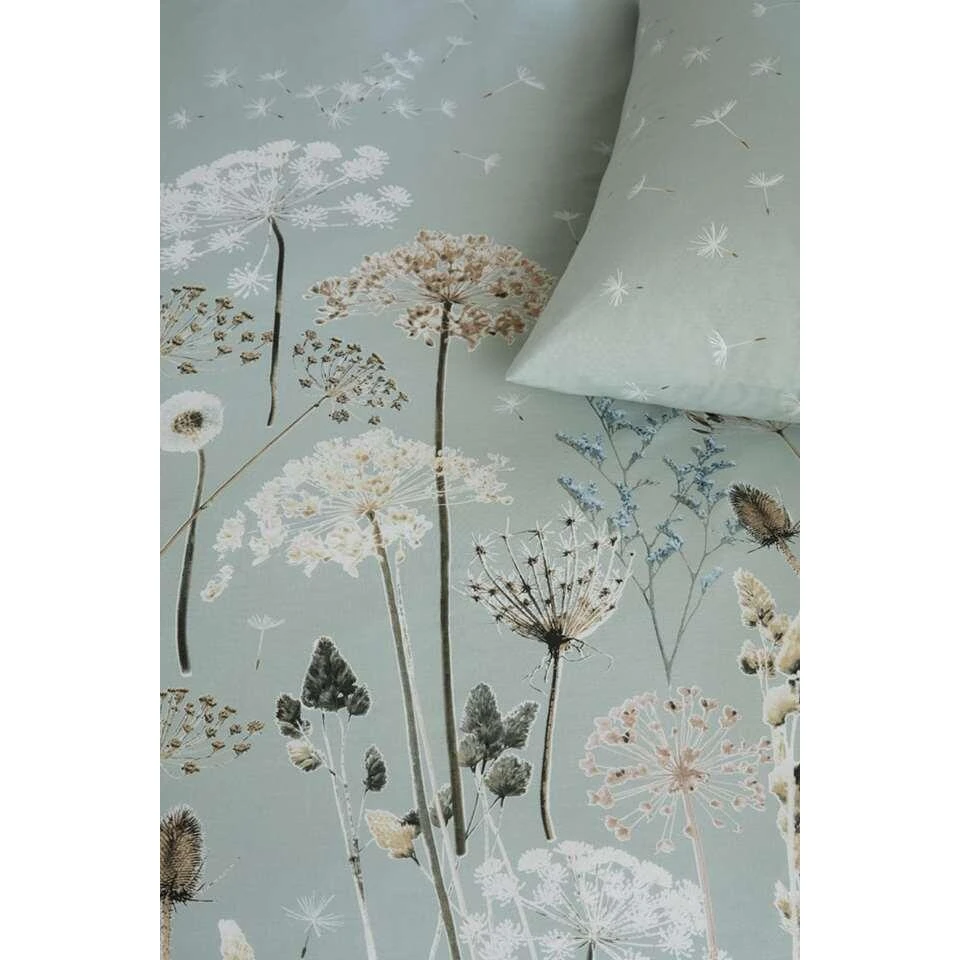 Ariadne At Home Dekbedovertrek Wind - Groen - 200x200/220 Cm 5 Ariadne At Home Dekbedovertrek Wind - Groen - 200x200/220 Cm - Afbeelding 3