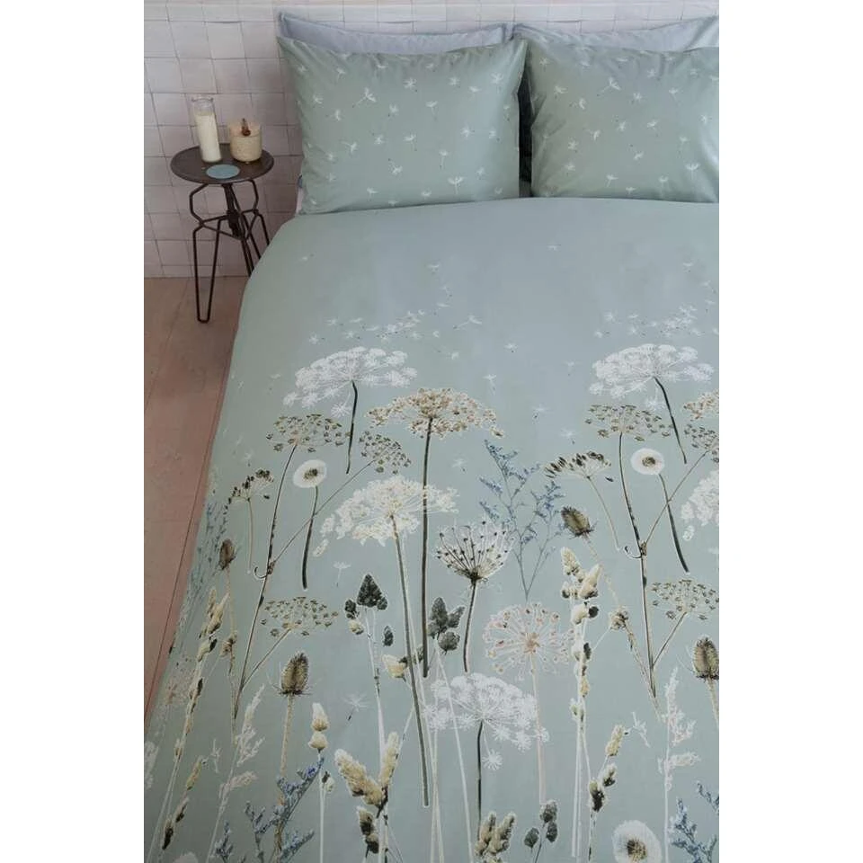 Ariadne At Home Dekbedovertrek Wind - Groen - 200x200/220 Cm 6 Ariadne At Home Dekbedovertrek Wind - Groen - 200x200/220 Cm - Afbeelding 4