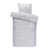 Comfort Dekbedovertrek Dany - Zwart/wit - 140x200/220 Cm -Leen Bakker Winkel 31104841