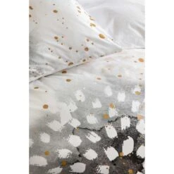 Walra Dekbedovertrek Golden Canvas - Wit - 200x200/220 Cm 8 Walra Dekbedovertrek Golden Canvas - Wit - 200x200/220 Cm -Leen Bakker Winkel 31104892 9000