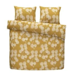 Easy Dekbedovertrek Mare - Oker - 200x200 Cm