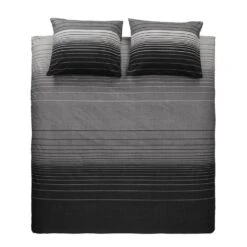 Comfort Dekbedovertrek Stockholm - Antraciet - 240x200/220 Cm -Leen Bakker Winkel 31105275 0101