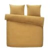 Walra Dekbedovertrek Vintage Cotton - Mosterd - 240x200/220 Cm -Leen Bakker Winkel 31105476