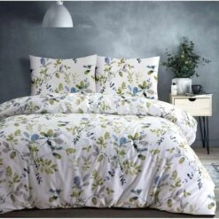 Royal Dekbedovertrek Carlijn Botanisch- Wit - 200x200/220 Cm -Leen Bakker Winkel 31105528 1950 1