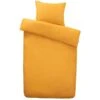 Ambiante Dekbedovertrek Katoen - Oker - 140x200/220 Cm -Leen Bakker Winkel 31105545