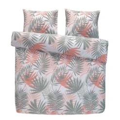 Comfort Dekbedovertrek Aise Botanisch- Multicolour - 240x200/220 Cm