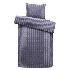 Royal Dekbedovertrek Newark - Blauw - 140x220/250 Cm