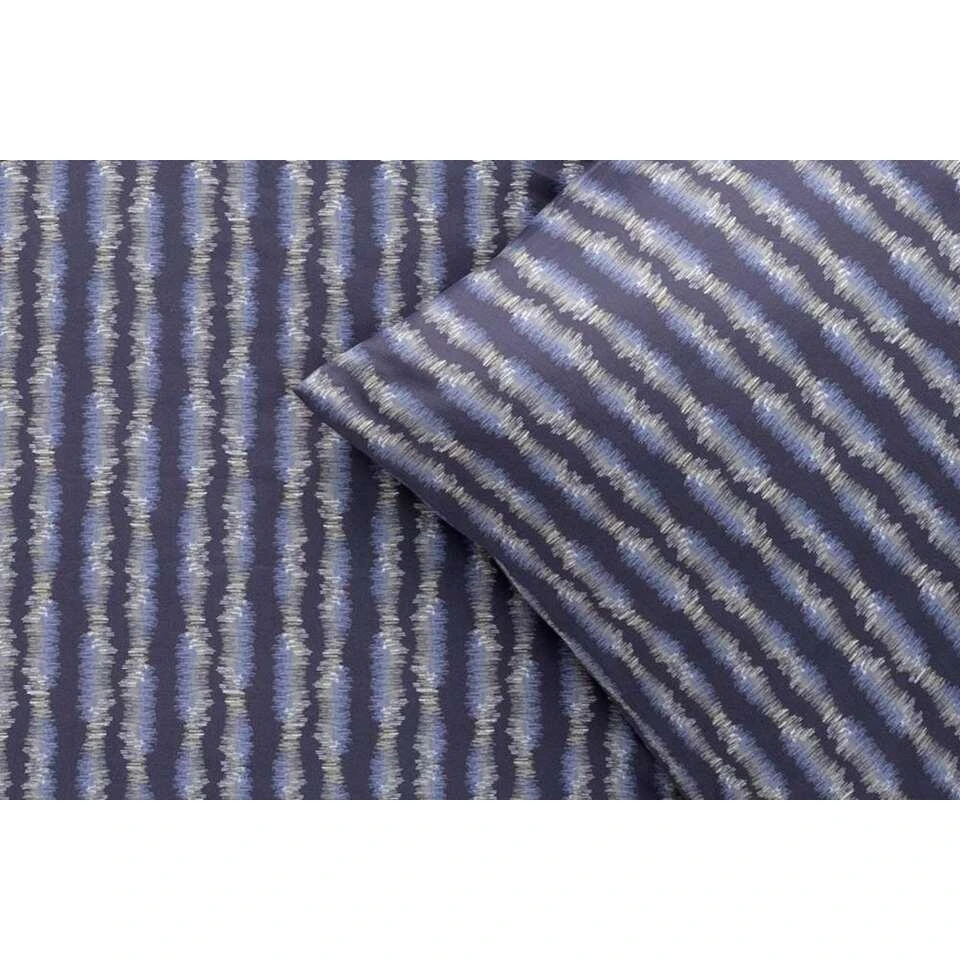 Royal Dekbedovertrek Newark - Blauw - 240x220/250 Cm 4 Royal Dekbedovertrek Newark - Blauw - 240x220/250 Cm - Afbeelding 2