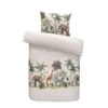 Comfort Dekbedovertrek Job Dieren - Off-white - 140x200 Cm