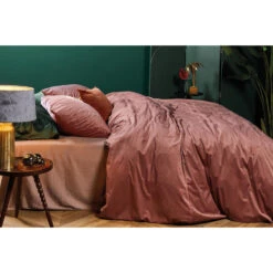 Royal At Home By Beddinghouse Dekbedovertrek Cosy Corduroy - Roze - 140x200/220 Cm -Leen Bakker Winkel 31105889 9050 1