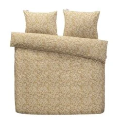 Royal Ariadne At Home Dekbedovertrek Tiny Florals Bloemen - Oker - 200x200/220 Cm