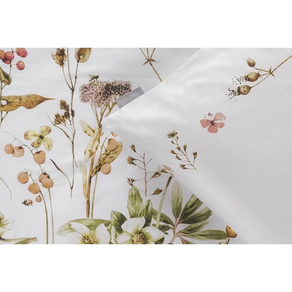 Royal Marjolein Bastin Dekbedovertrek Graceful Bloemen - Wit - 240x200/220 Cm 4 Royal Marjolein Bastin Dekbedovertrek Graceful Bloemen - Wit - 240x200/220 Cm - Afbeelding 2