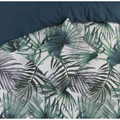 Comfort Dekbedovertrek Paloma Botanisch - Groen - 240x200/220 Cm -Leen Bakker Winkel 31105981 9000