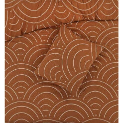 Comfort Dekbedovertrek Sendai Grafisch - Caramel - 140x200/220 Cm -Leen Bakker Winkel 31105995 9001