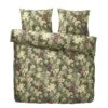Dekbedovertrek Nenna Bloemen - Groen - 200x220 Cm -Leen Bakker Winkel 31106061