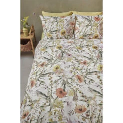 Ariadne At Home Dekbedovertrek Pretty Floral Bloemen - Naturel - 200x200/220 Cm -Leen Bakker Winkel 31106073 9050