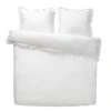 Royal Dekbedovertrek Cato Effen - Wit - 200x200/220 Cm